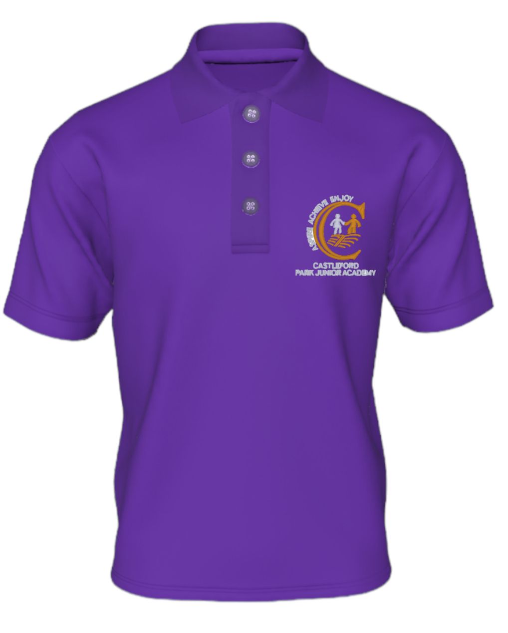 Castleford Park Junior PE Poloshirt – Better & Bright Schoolwear